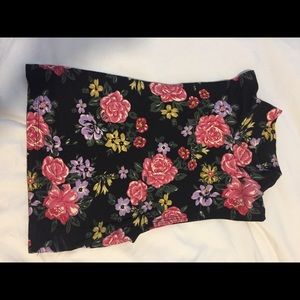 Floral crop top